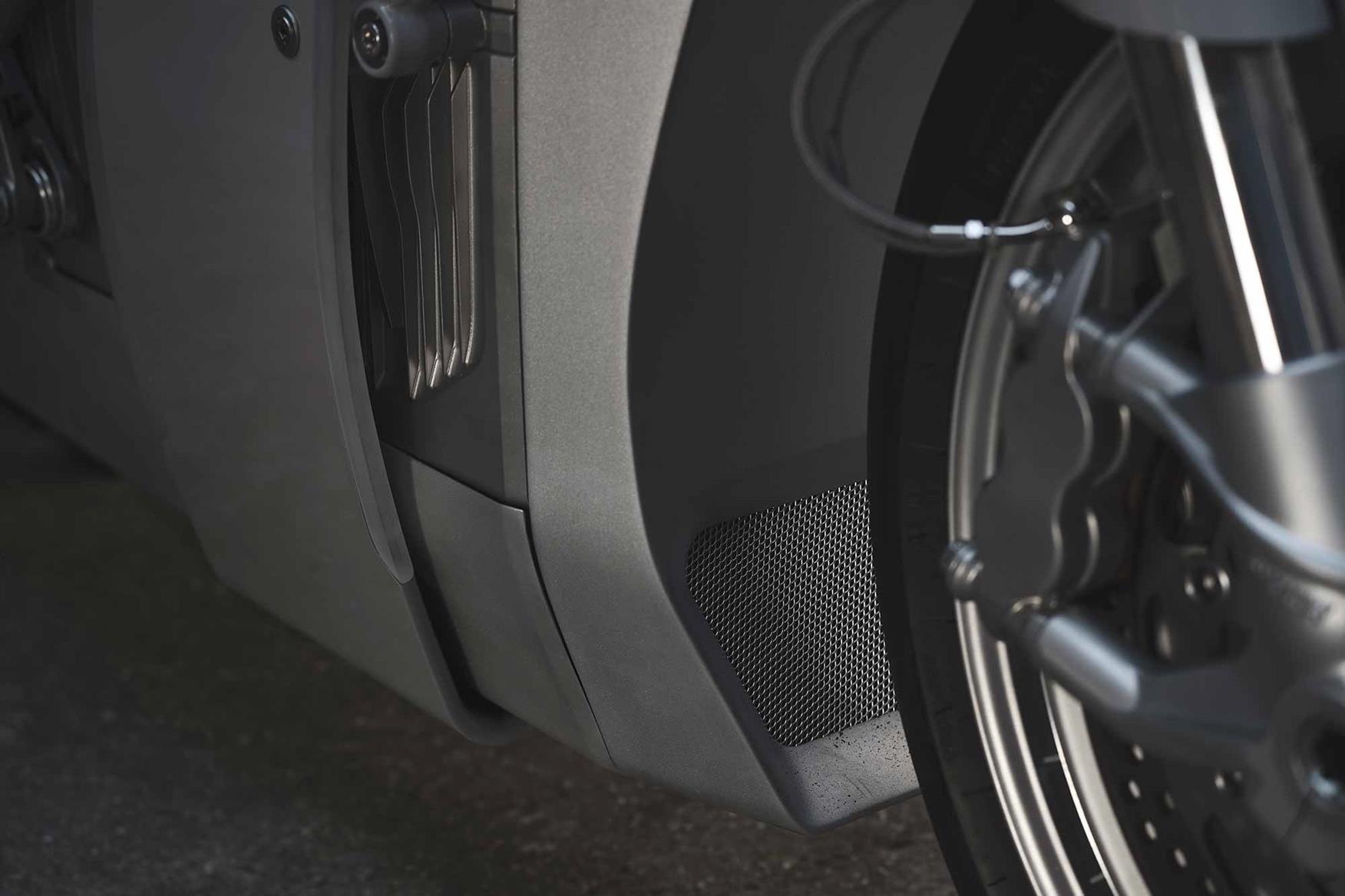 Zero XP front brake caliper. Credt: Ludovic Robert Zero XP front brake caliper. Credit: Ludovic Robert