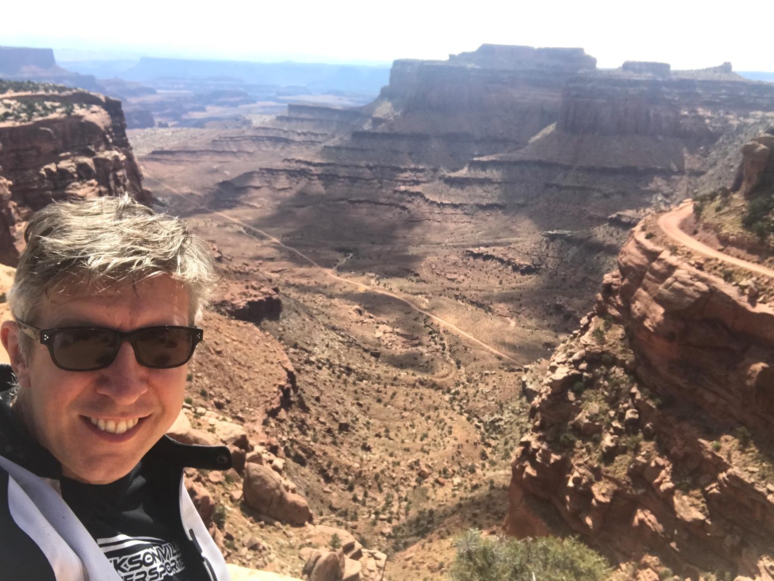 Selfie at Canyonlands Selfie at Canyonlands