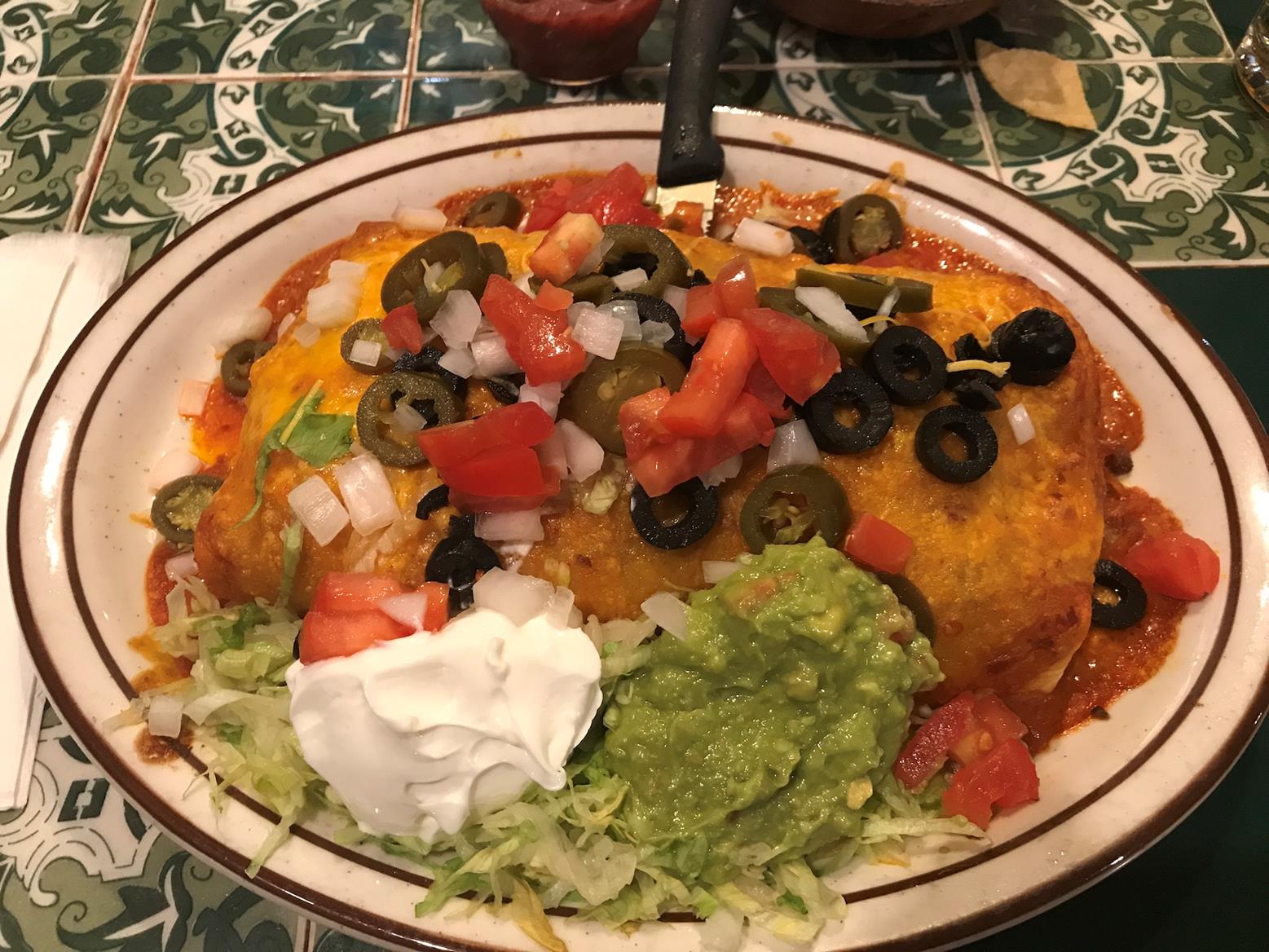 Simon's a big fan of Mexican food Simon's a big fan of Mexican food