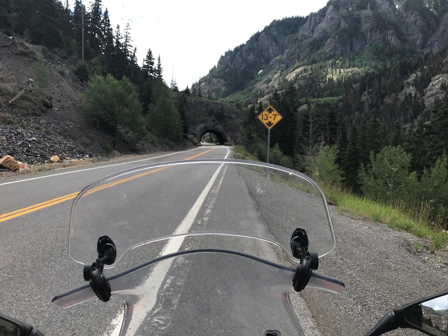 Simon takes on the Million Dollar Highway Simon takes on the Million Dollar Highway