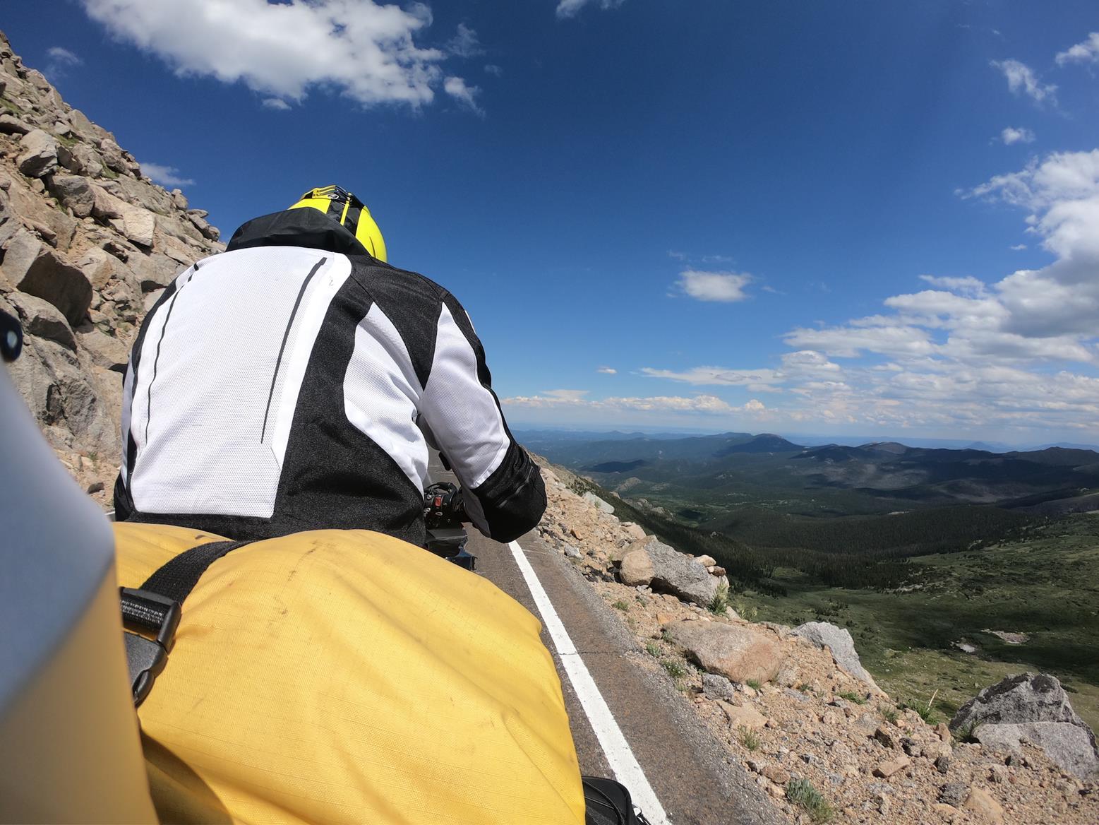Mount Evans on board Mount Evans on board