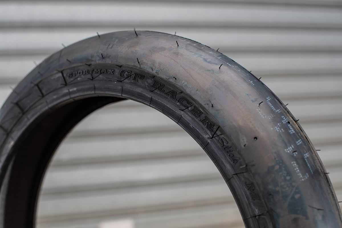 Dunlop GP Racer slick trackday tyre Dunlop GP Racer slick trackday tyre