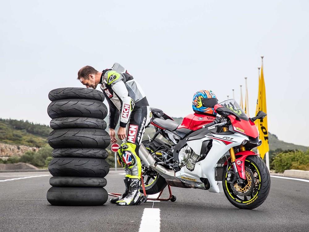 This is not how to check your motorbike's tread depth This is not how to check your motorbike's tread depthThis is not how to check your motorbike's tread depth