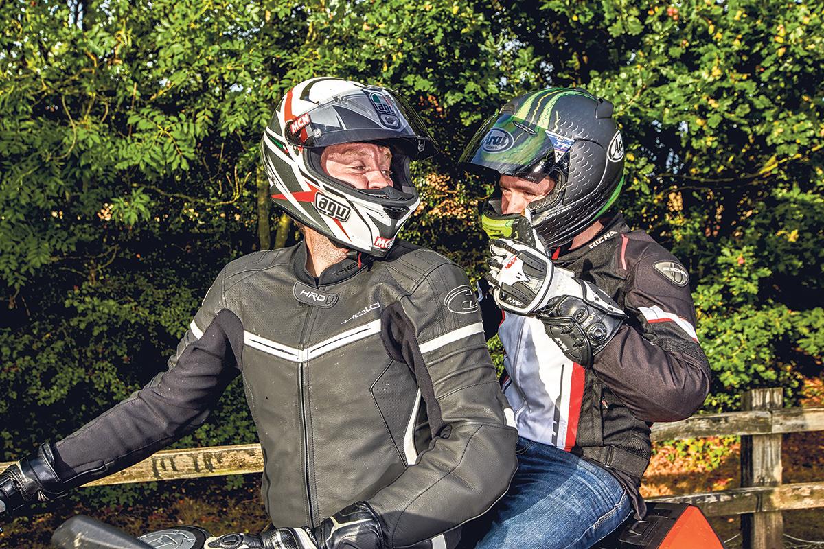 riding pillion