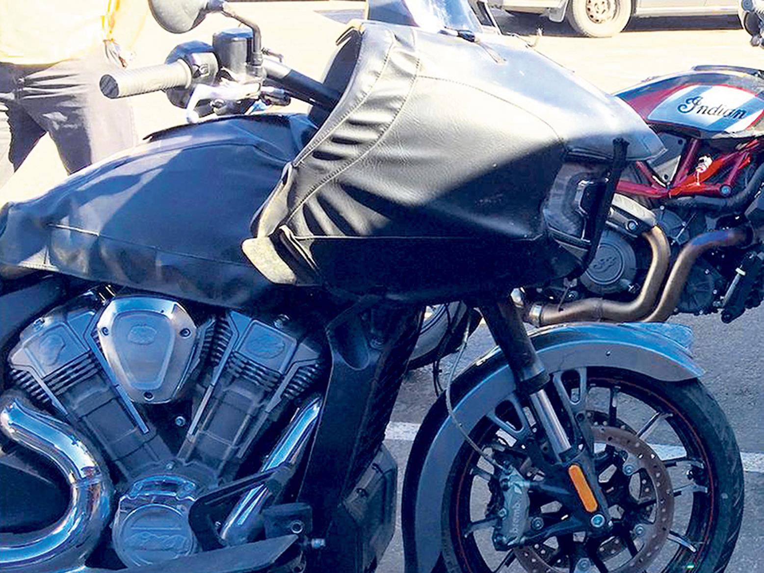 Indian Challenger spy shot Indian Challenger spy shot