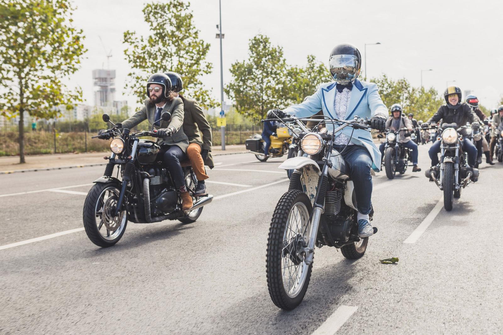 Distinguished Gentleman's Ride 2015 scrambler tuxedo Distinguished Gentleman's Ride 2015 scrambler tuxedo