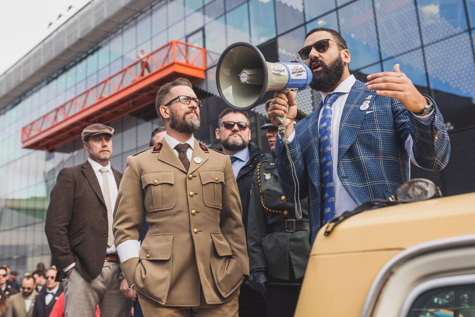 Distinguished Gentleman's Ride founder Mark Hawwa (right) Distinguished Gentleman's Ride founder Mark Hawwa (right)
