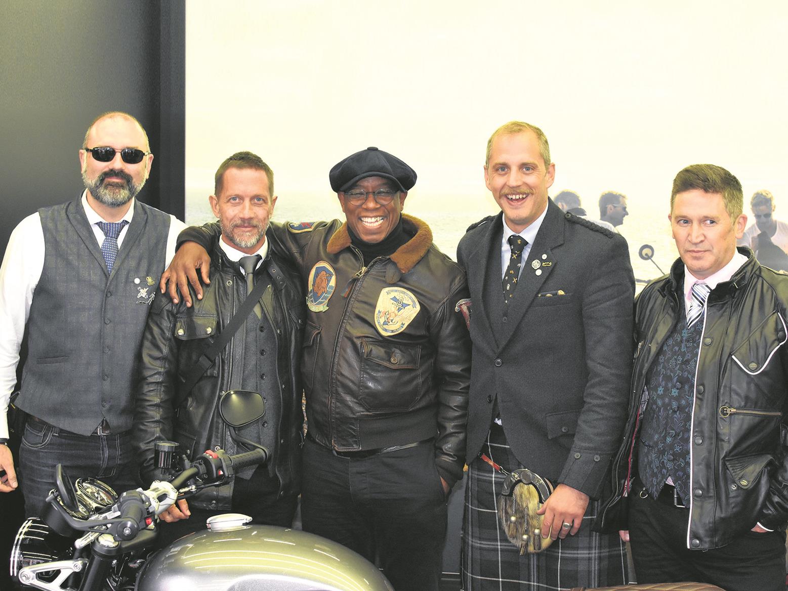 Ian Wright was among the participants Ian Wright was among the participants