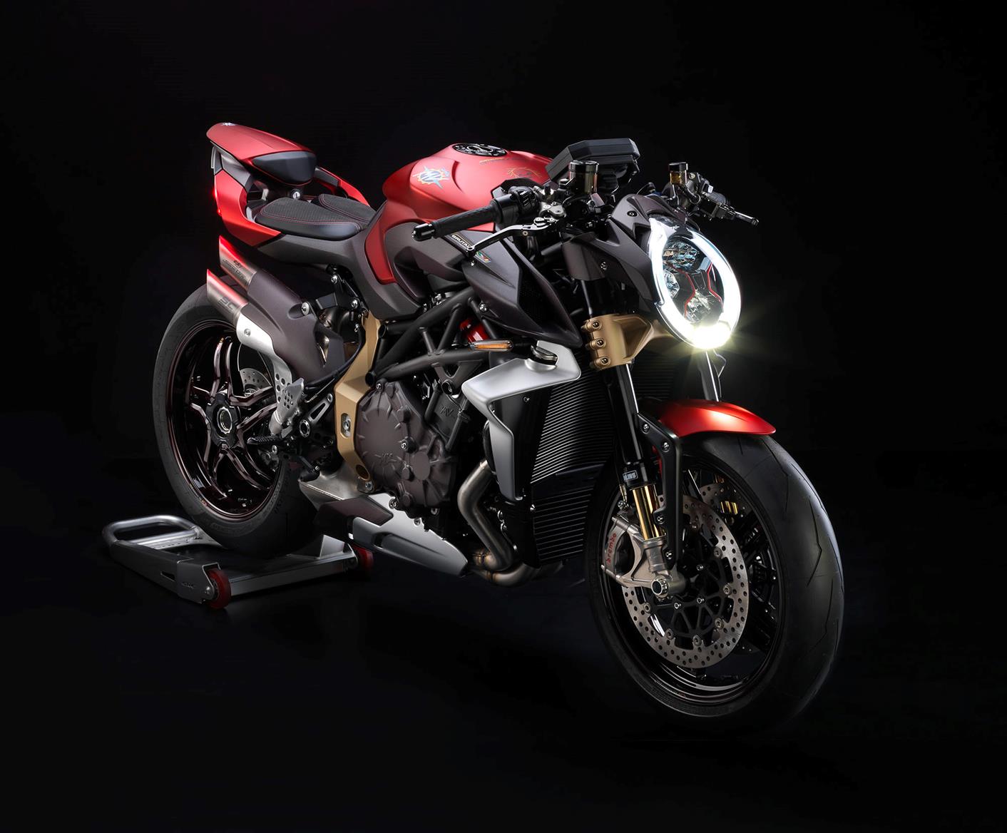MV Agusta Brutale 1000 Serie Oro front end MV Agusta Brutale 1000 Serie Oro front end