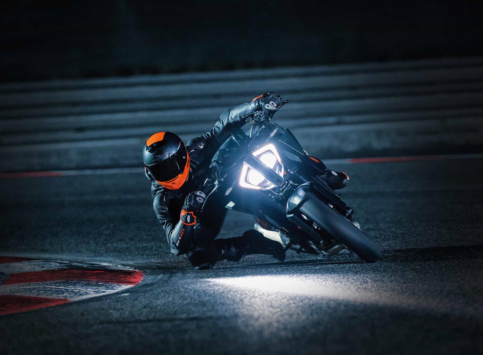 KTM 1290 Super Duke R at night KTM 1290 Super Duke R at night