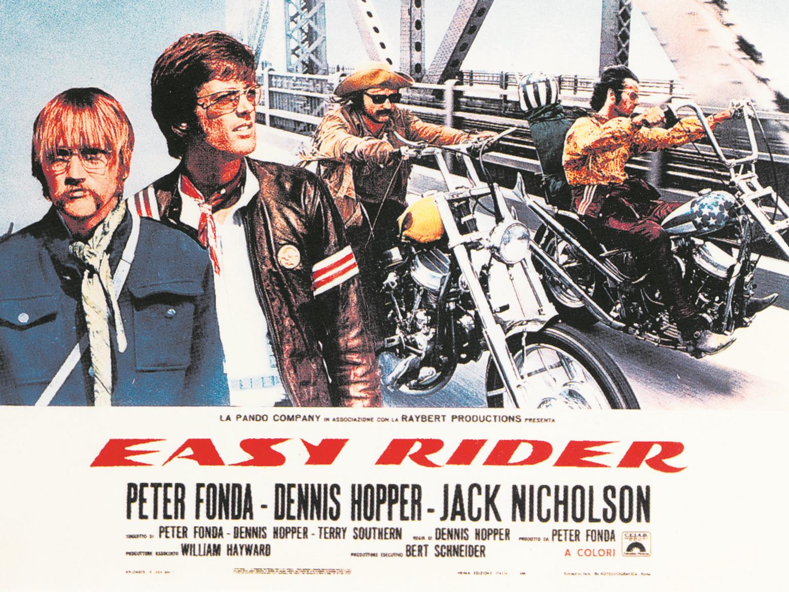 Original Easy Rider film poster Original Easy Rider film poster