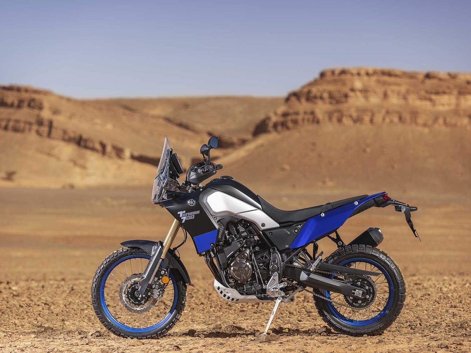 The Yamaha Teneré 700 looks the business The Yamaha Teneré 700 looks the business