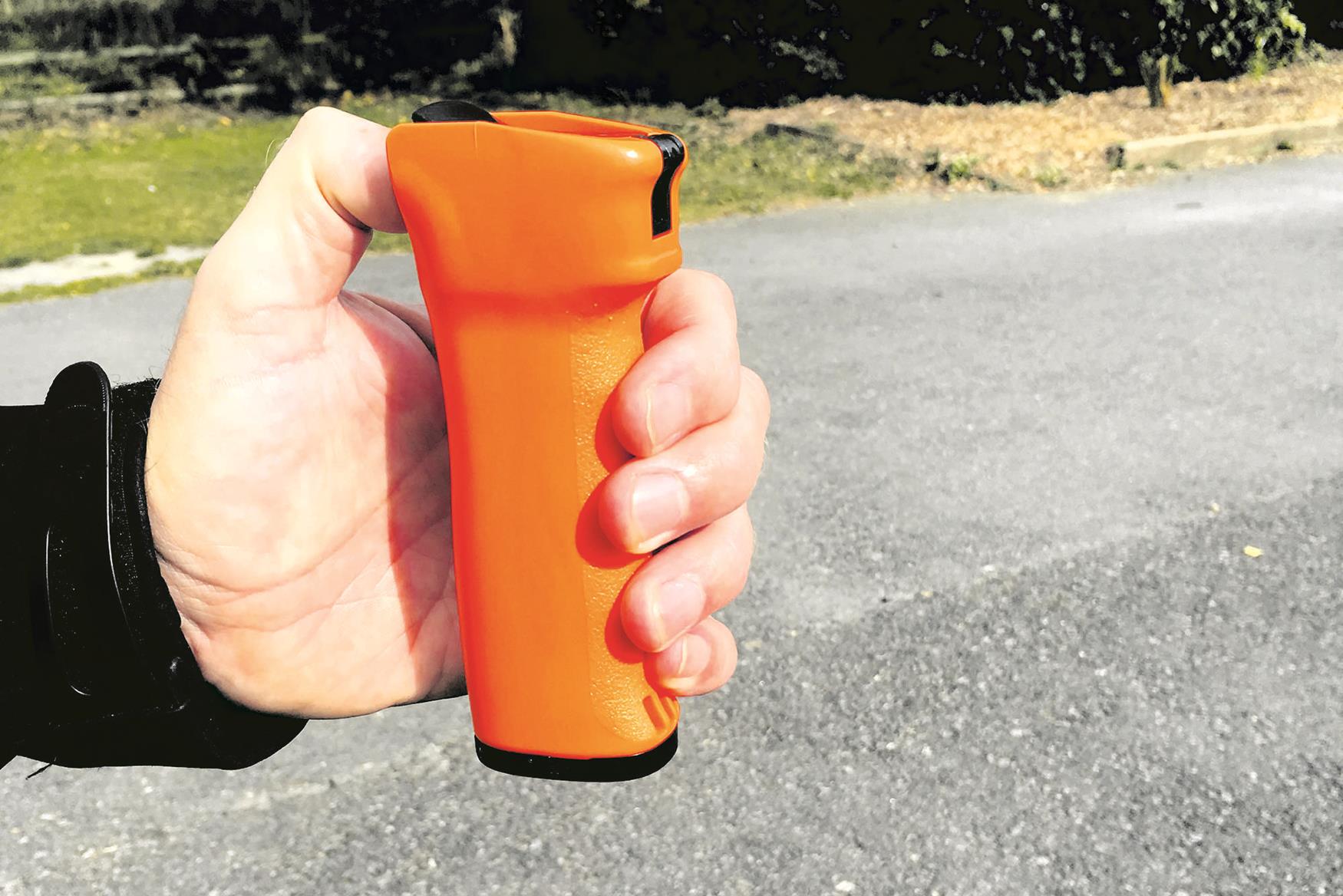 A DNA spray dispenser A DNA spray dispenser