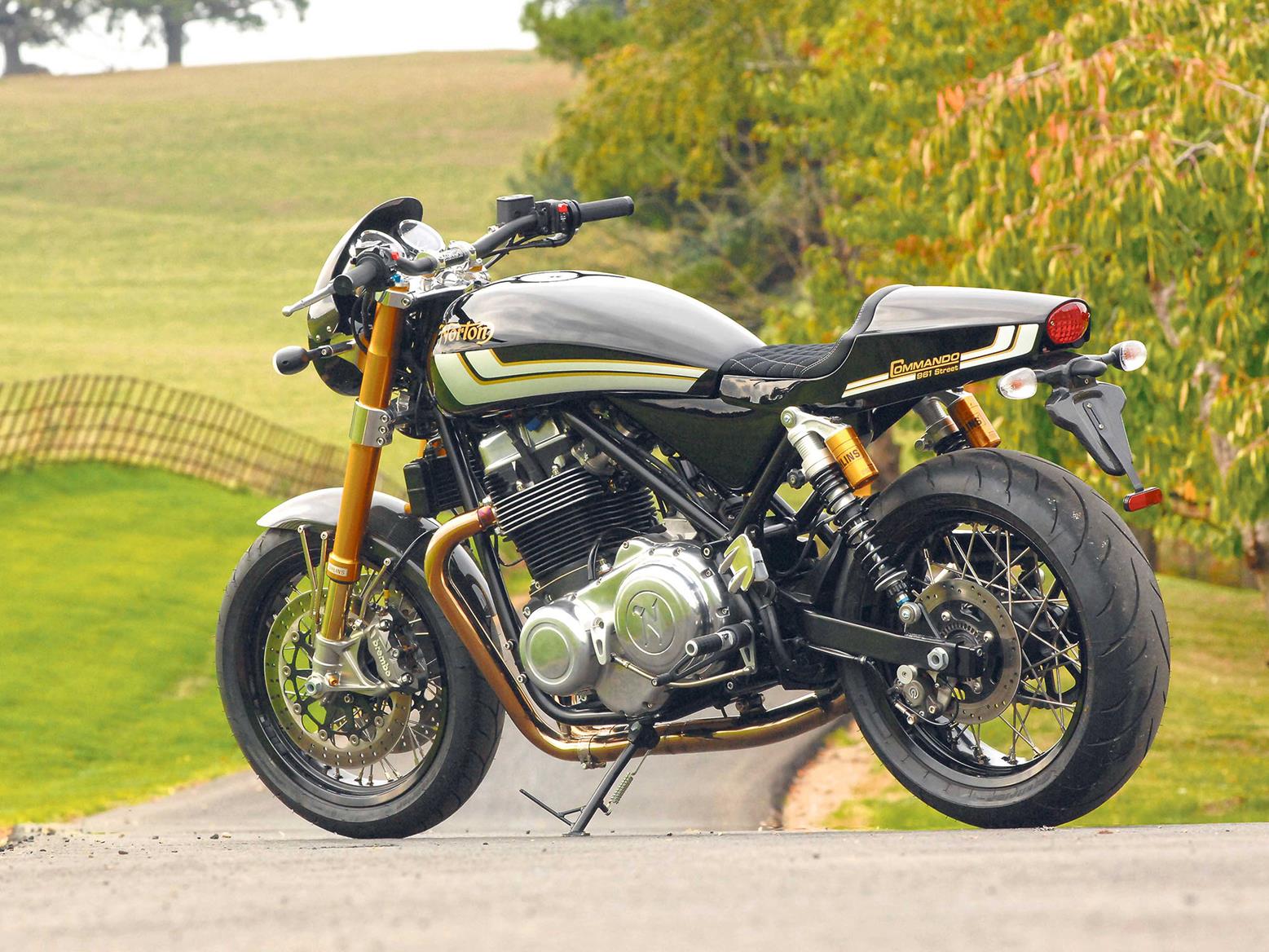 The Norton Commando Street came after a TV show customized a bike The Norton Commando Street came after a TV show customized a bike