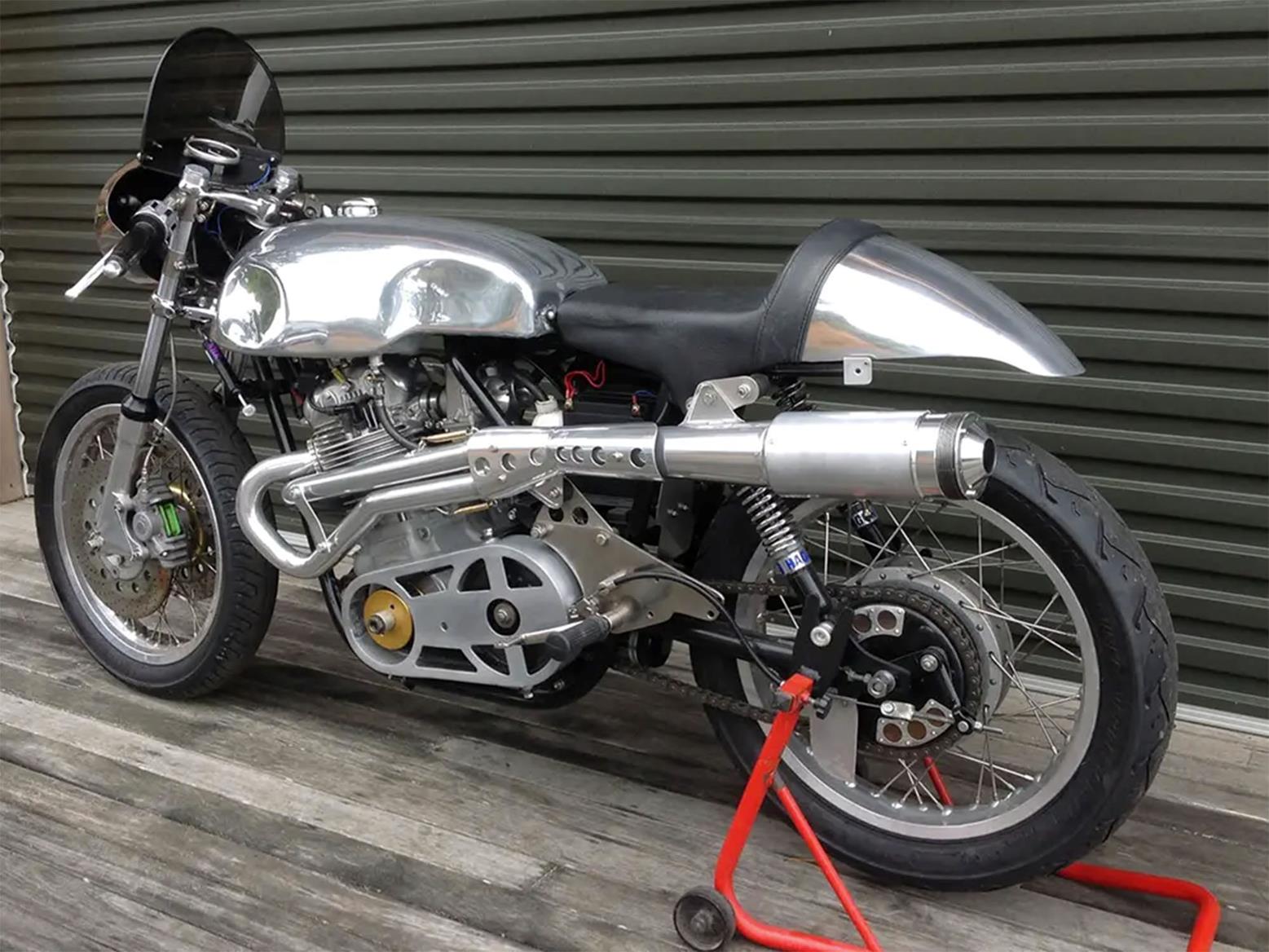 Norton 850 racer shed build Norton 850 racer shed build