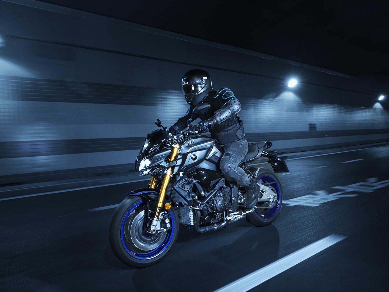 The Yamaha MT-10 is all action The Yamaha MT-10 is all action
