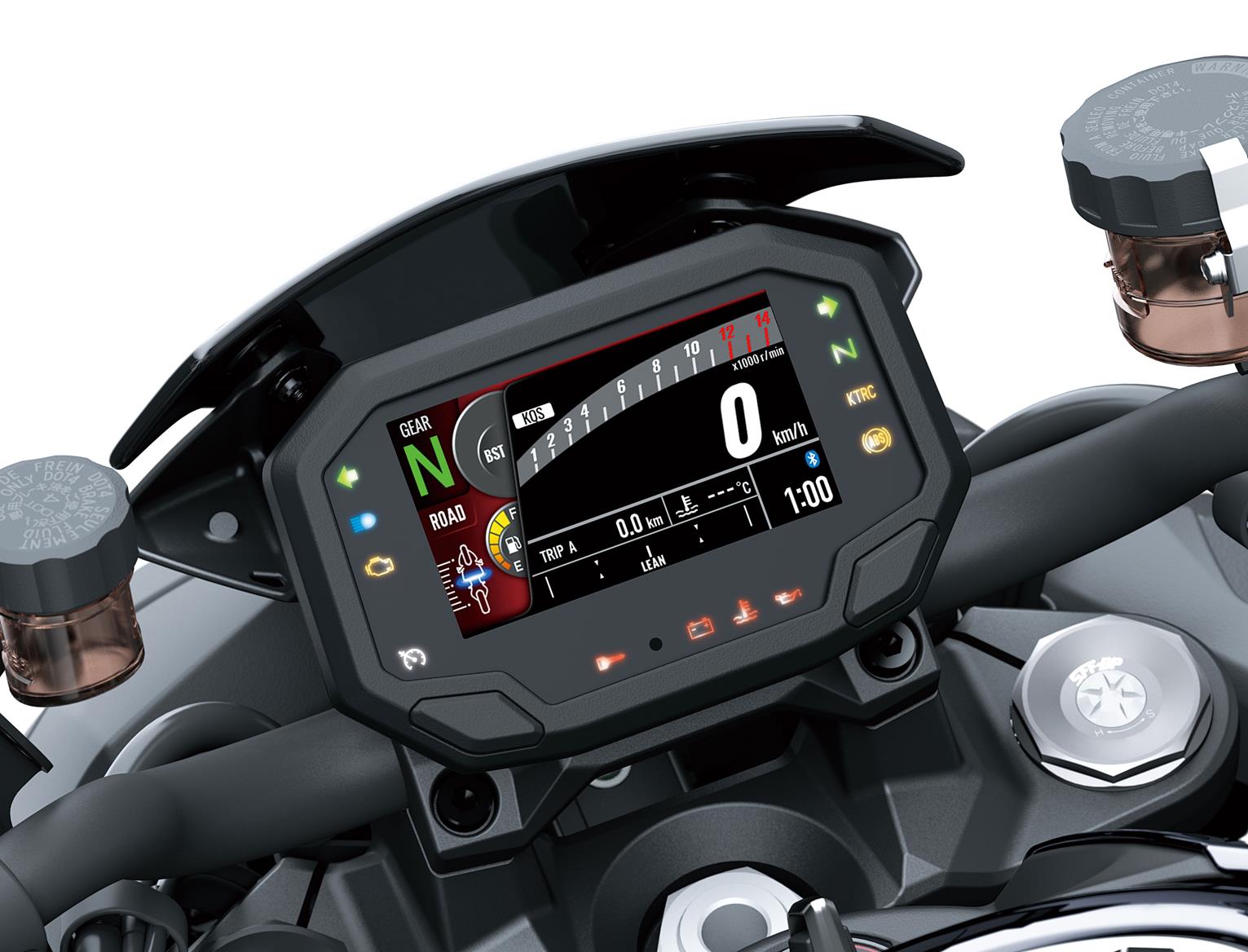 Kawasaki Z H2 TFT clocks Kawasaki Z H2 TFT clocks