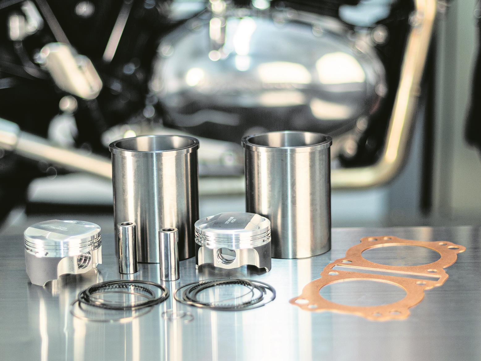 S&S big-bore kit for Royal Enfield 650 models S&S big-bore kit for Royal Enfield 650 models