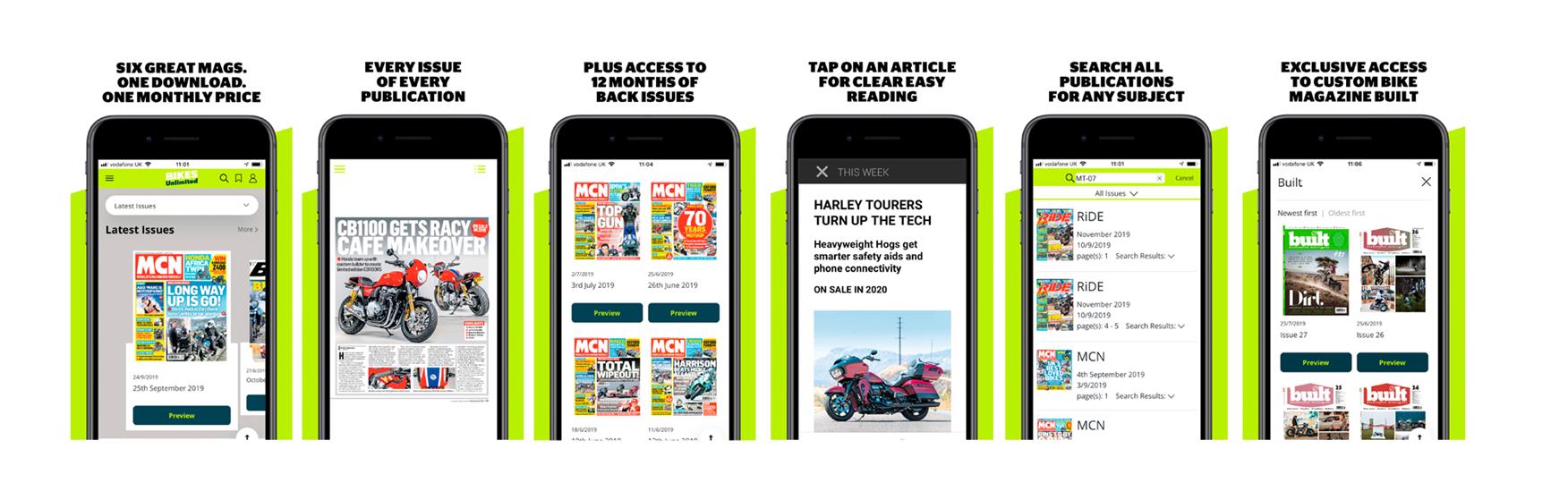 Get your favourite biking titles in the Bikes Unlimited app Get your favourite biking titles in the Bikes Unlimited app