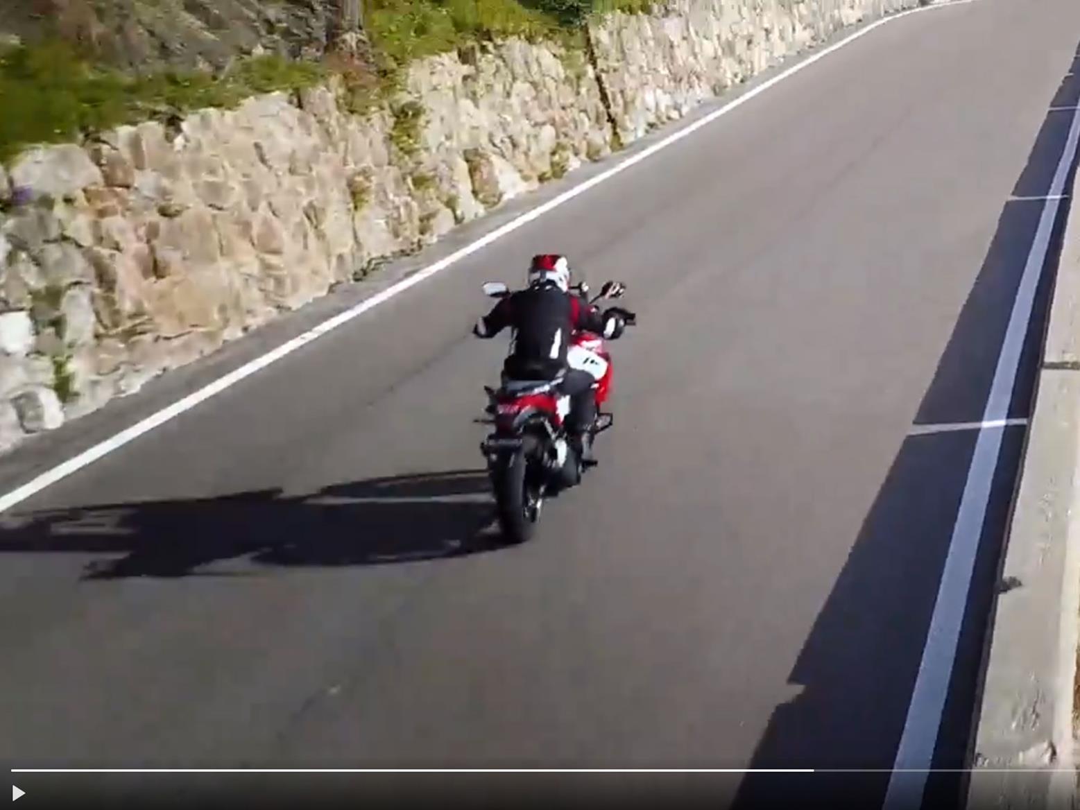 The Suzuki V-Strom exterior shot The Suzuki V-Strom exterior shot
