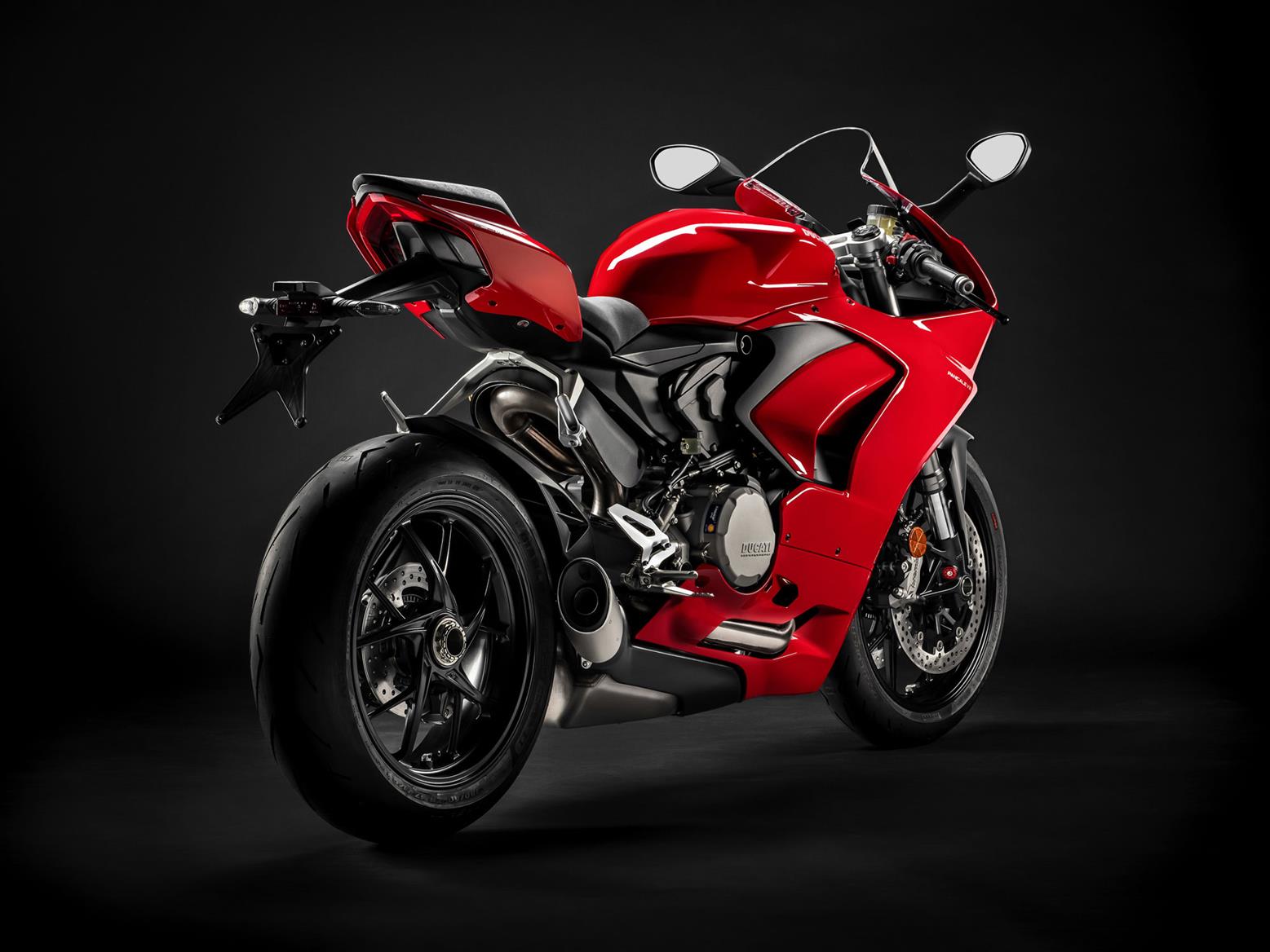 Ducati Panigale V2 rear end, exhaust and tail Ducati Panigale V2 rear end, exhaust and tail