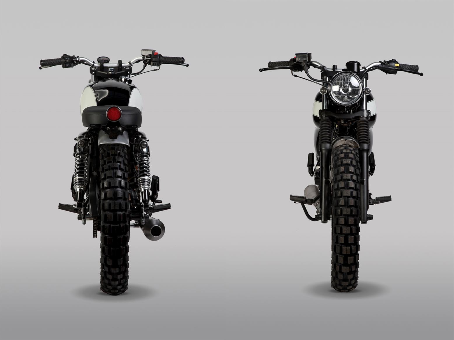 Mutt GT-SS 125 front and rear Mutt GT-SS 125 front and rear