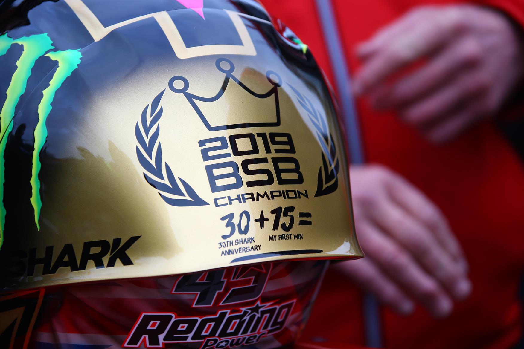 One-off Scott Redding lid design One-off Scott Redding lid design