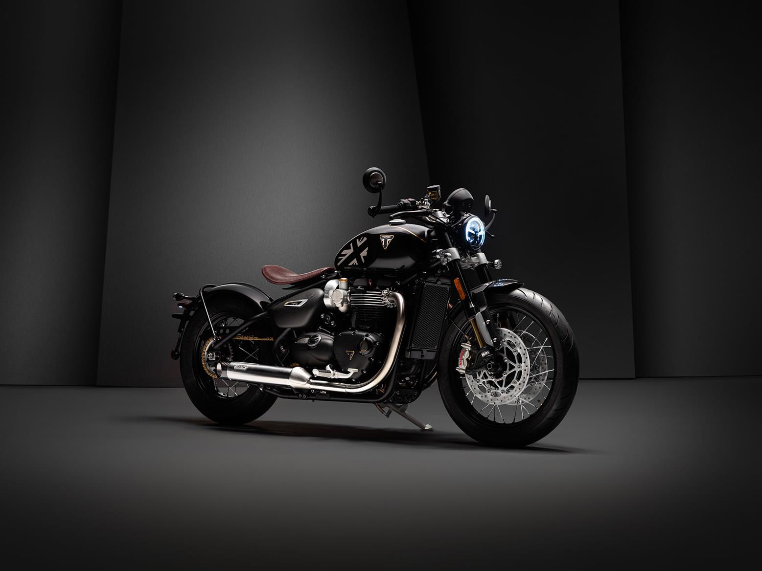 Triumph Bobber TFC front quarter Triumph Bobber TFC front quarter