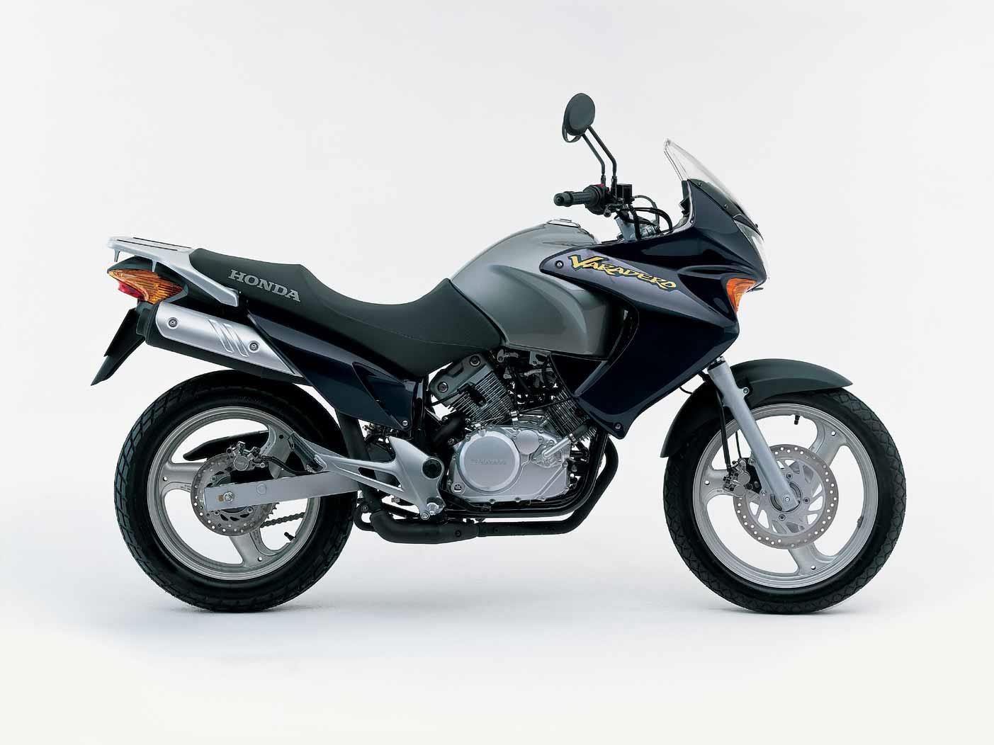 Side profile of Honda XL125V Varadero Side profile of Honda XL125V Varadero