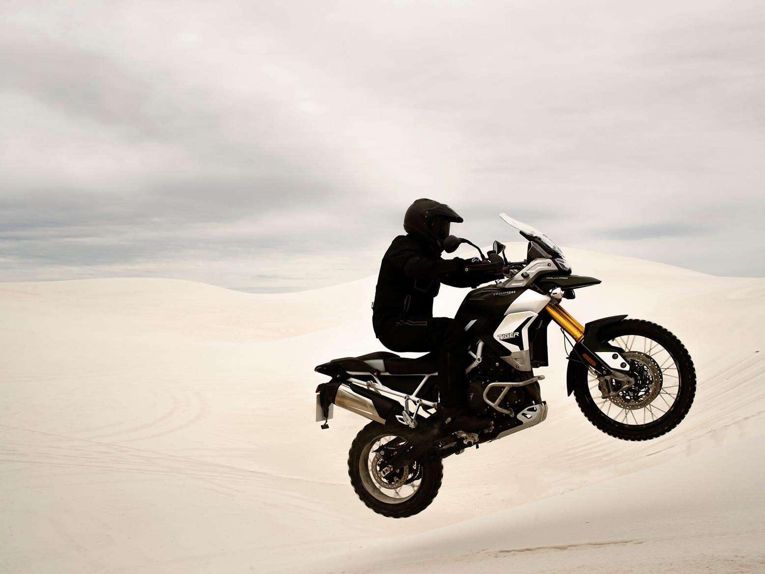 I believe I can fly? You can on a Triumph Tiger 900 I believe I can fly? You can on a Triumph Tiger 900