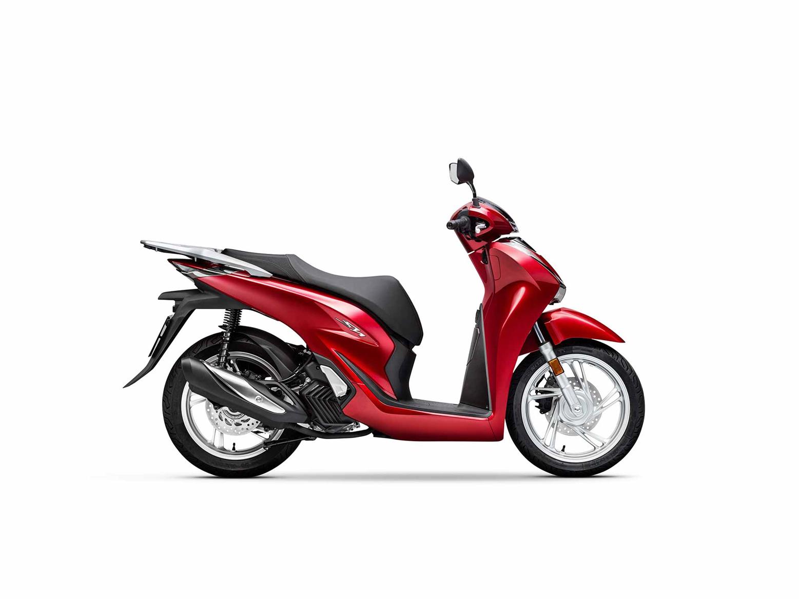 Honda SH125i side view Honda SH125i side view