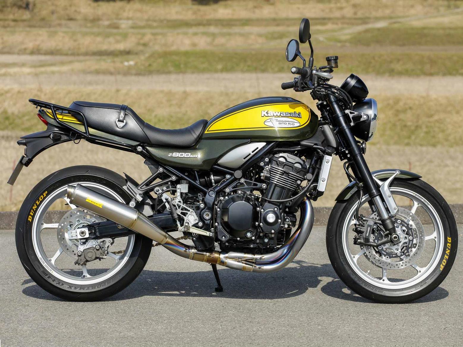 A custom Kawasaki Z900RS A custom Kawasaki Z900RS