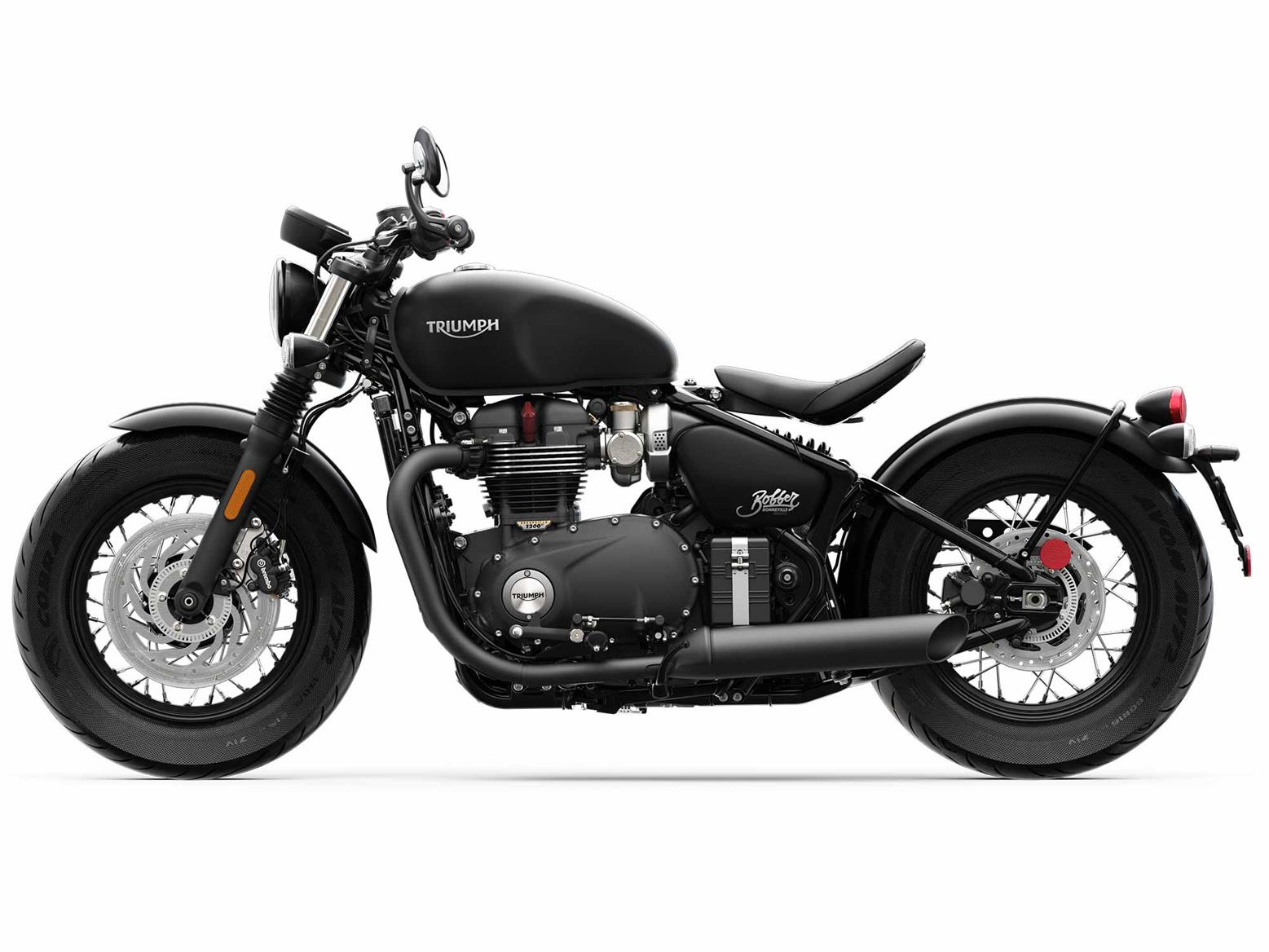 Triumph Bonneville Bobber Black Triumph Bonneville Bobber Black