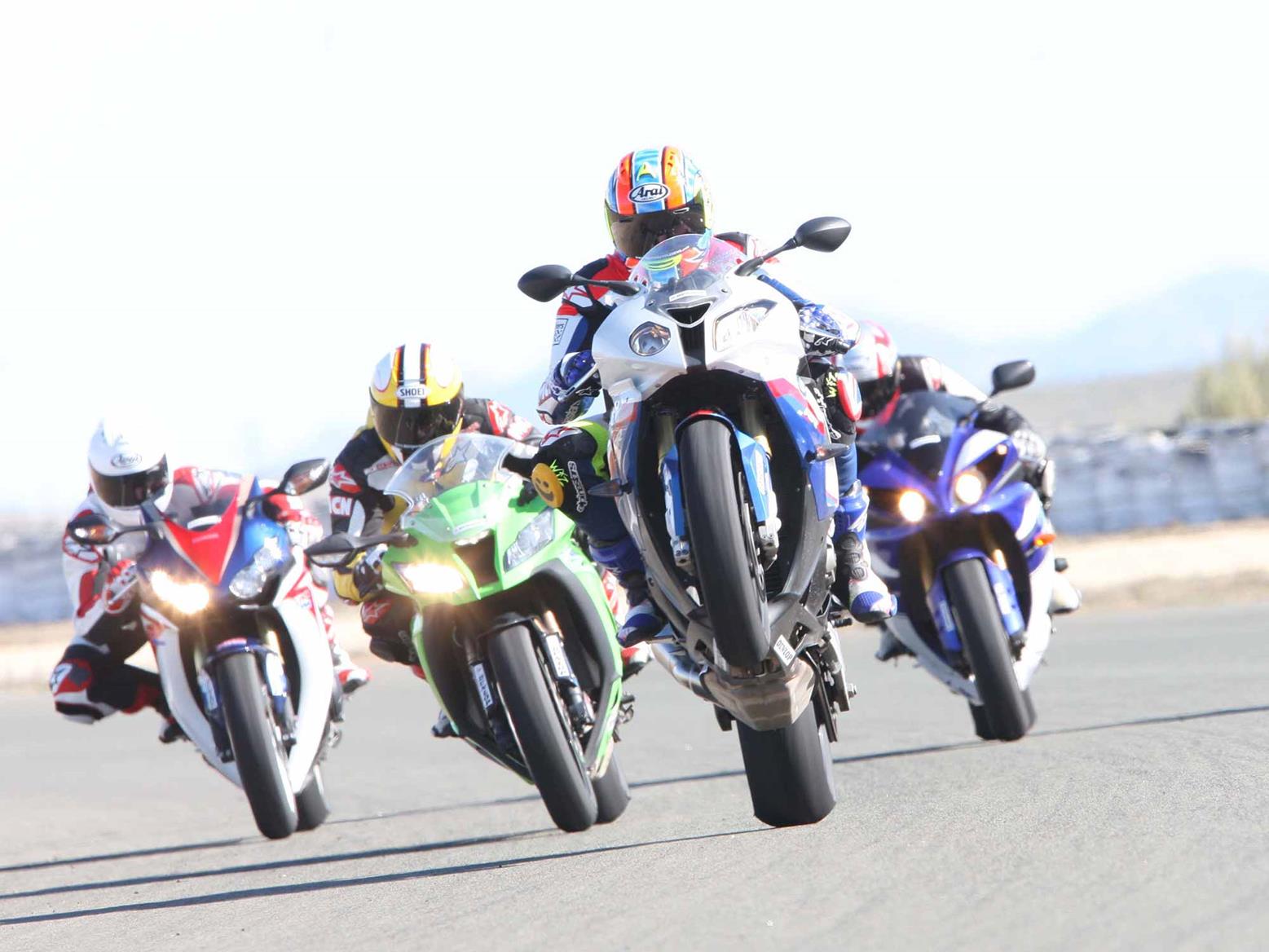 2010 BMW S1000RR group test 2010 BMW S1000RR group test