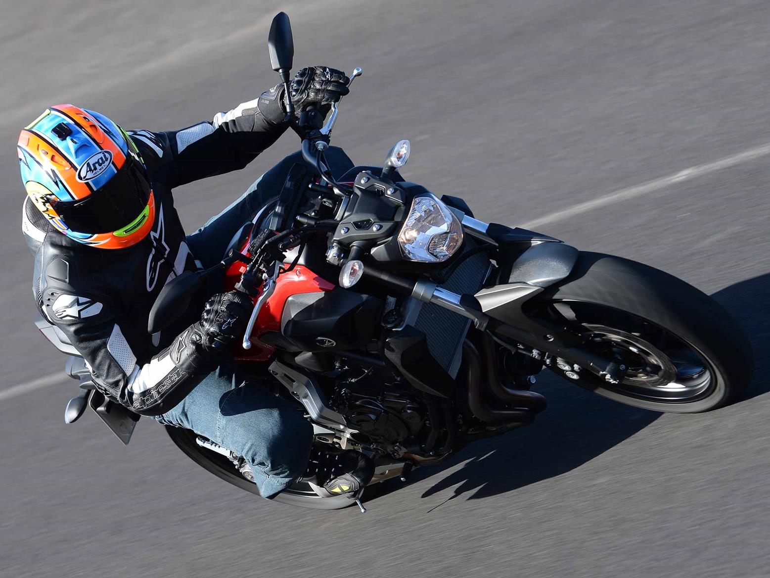 The 2014 Yamaha MT-07 The 2014 Yamaha MT-07