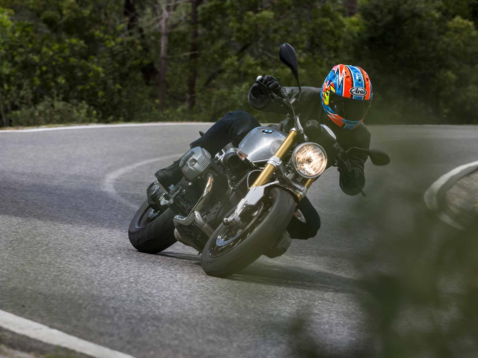 Riding the BMW R nineT Riding the BMW R nineT