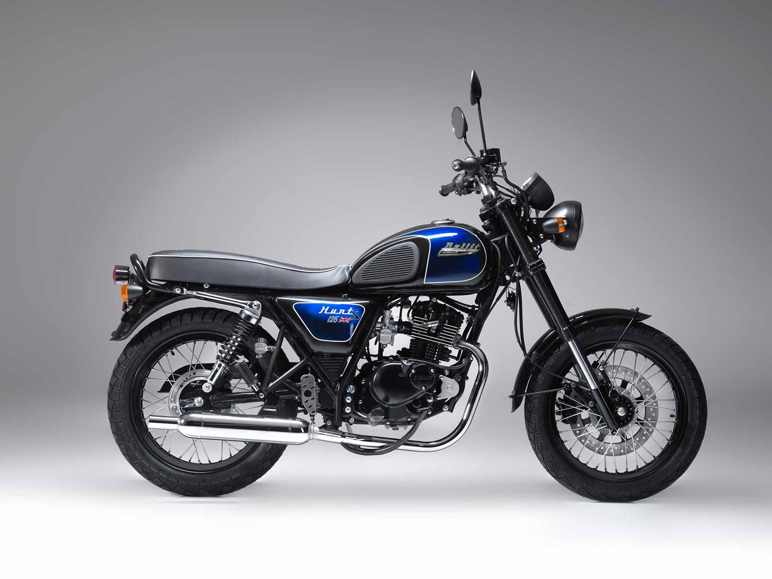 Bullit Hunt S 125 in blue Bullit Hunt S 125 in blue