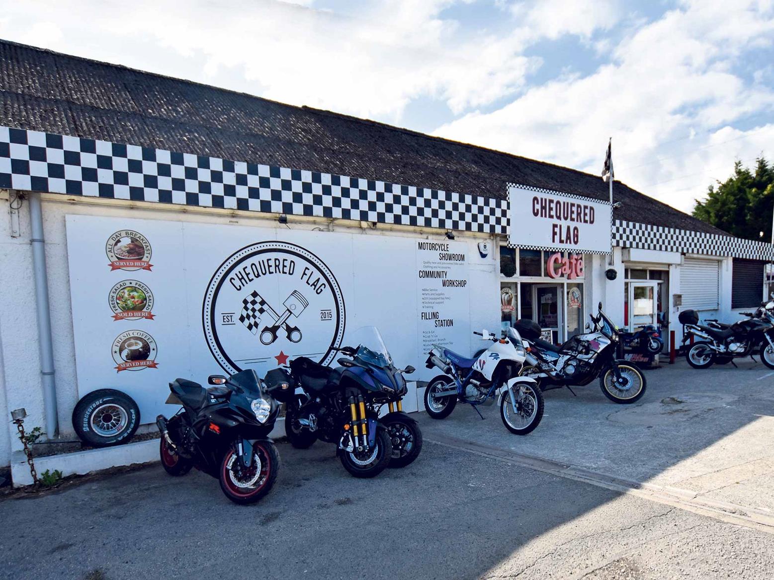 The Chequered Flag Café The Chequered Flag Café