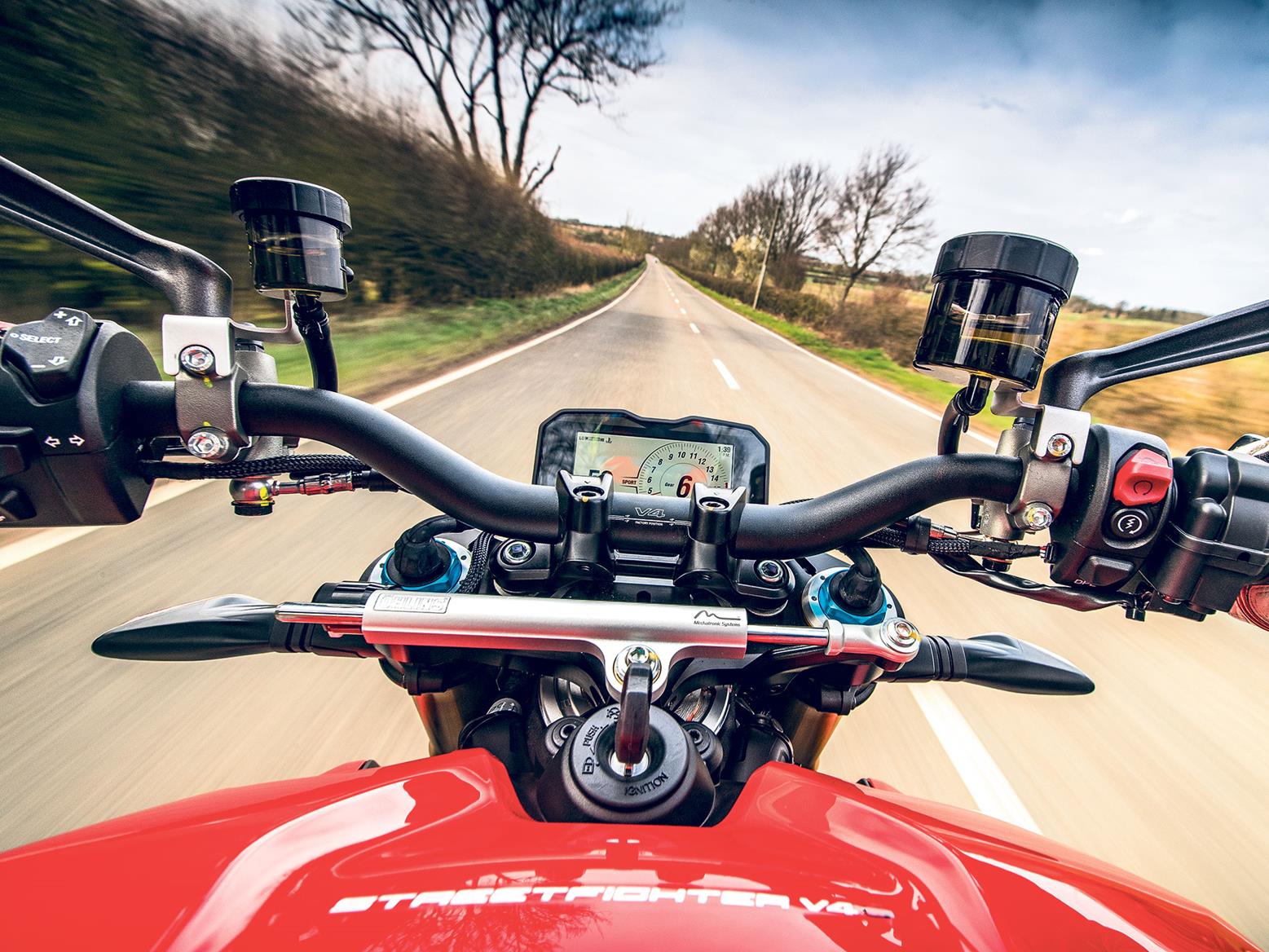 Ducati Streetfighter V4S onboard Ducati Streetfighter V4S onboard