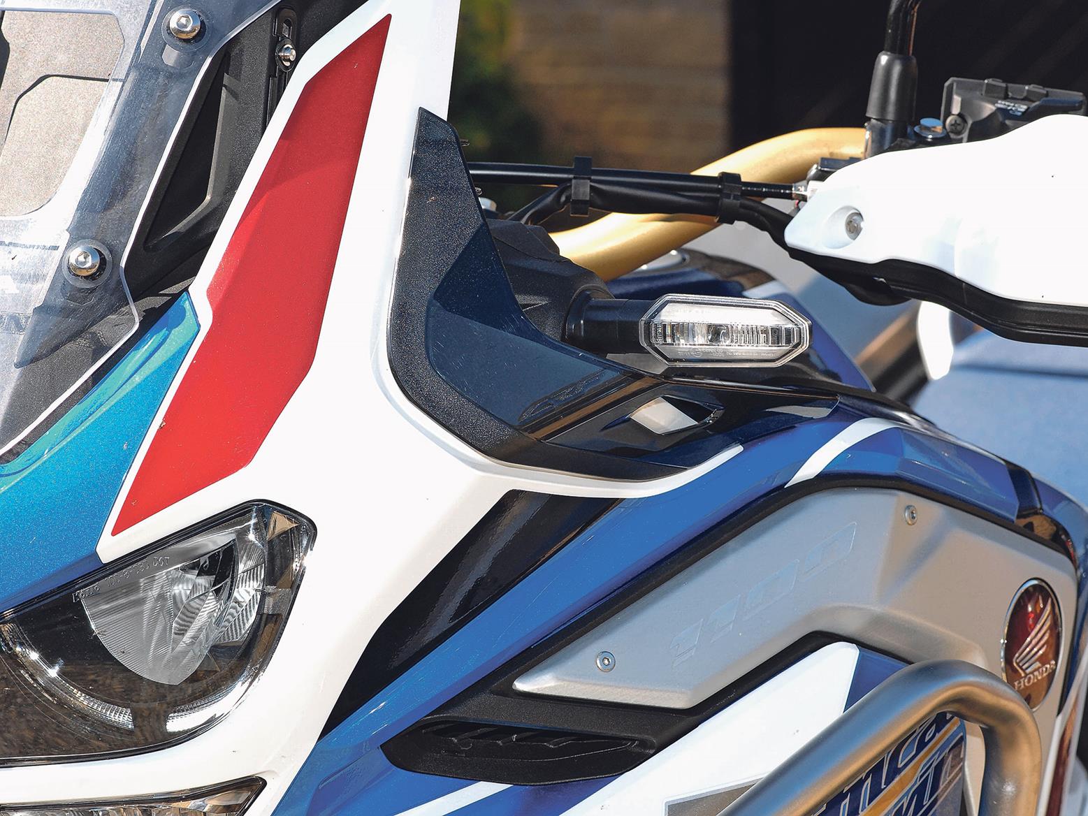 Honda Africa Twin AS ES Plus upper wind deflectors Honda Africa Twin AS ES Plus upper wind deflectors
