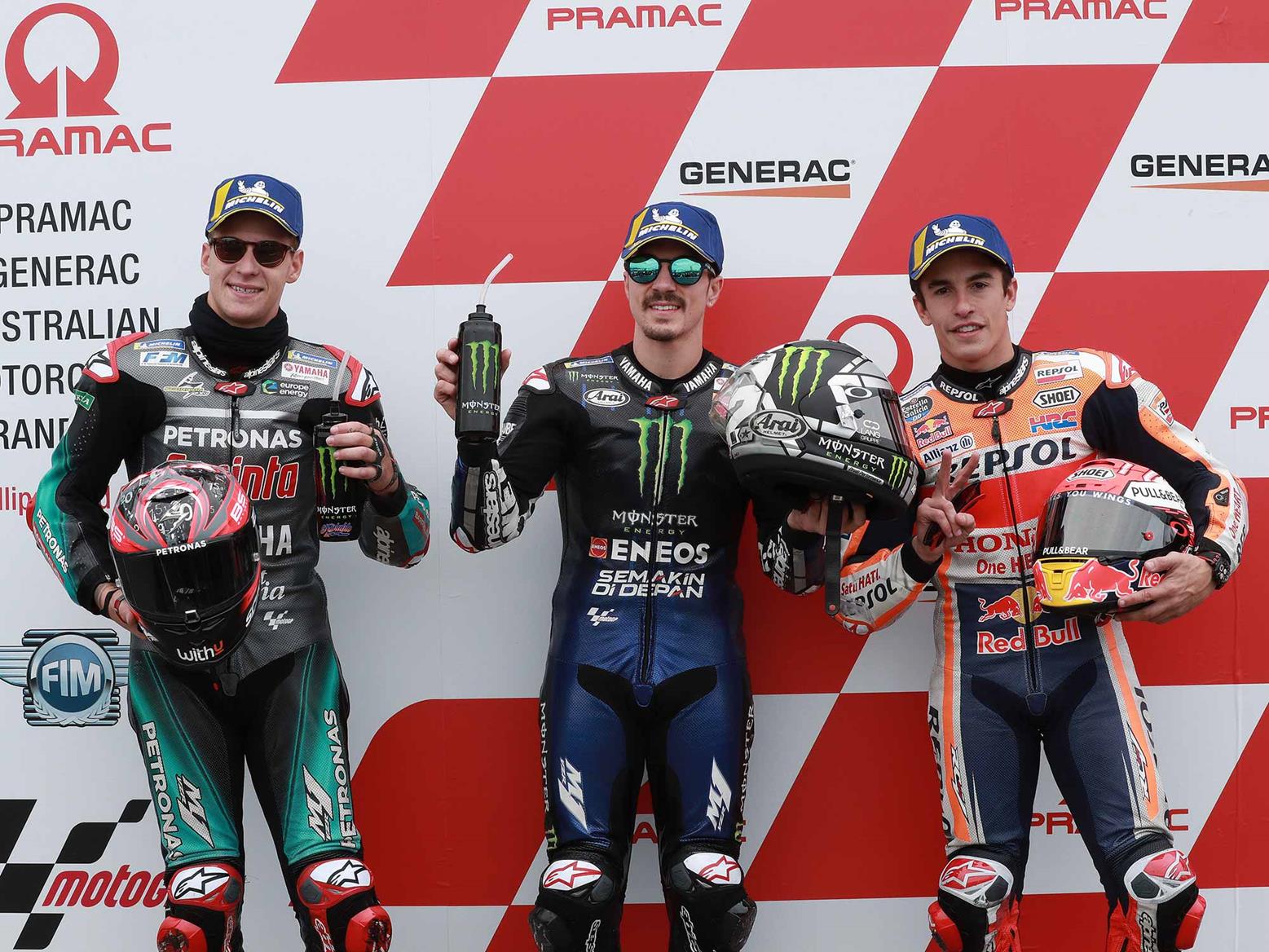 ESports Race Quartararo, Vinales and Marc Marquez