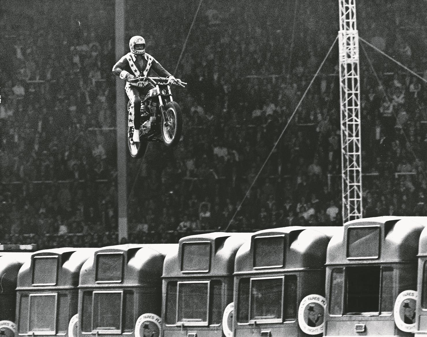 Evel Knievel at Wembley