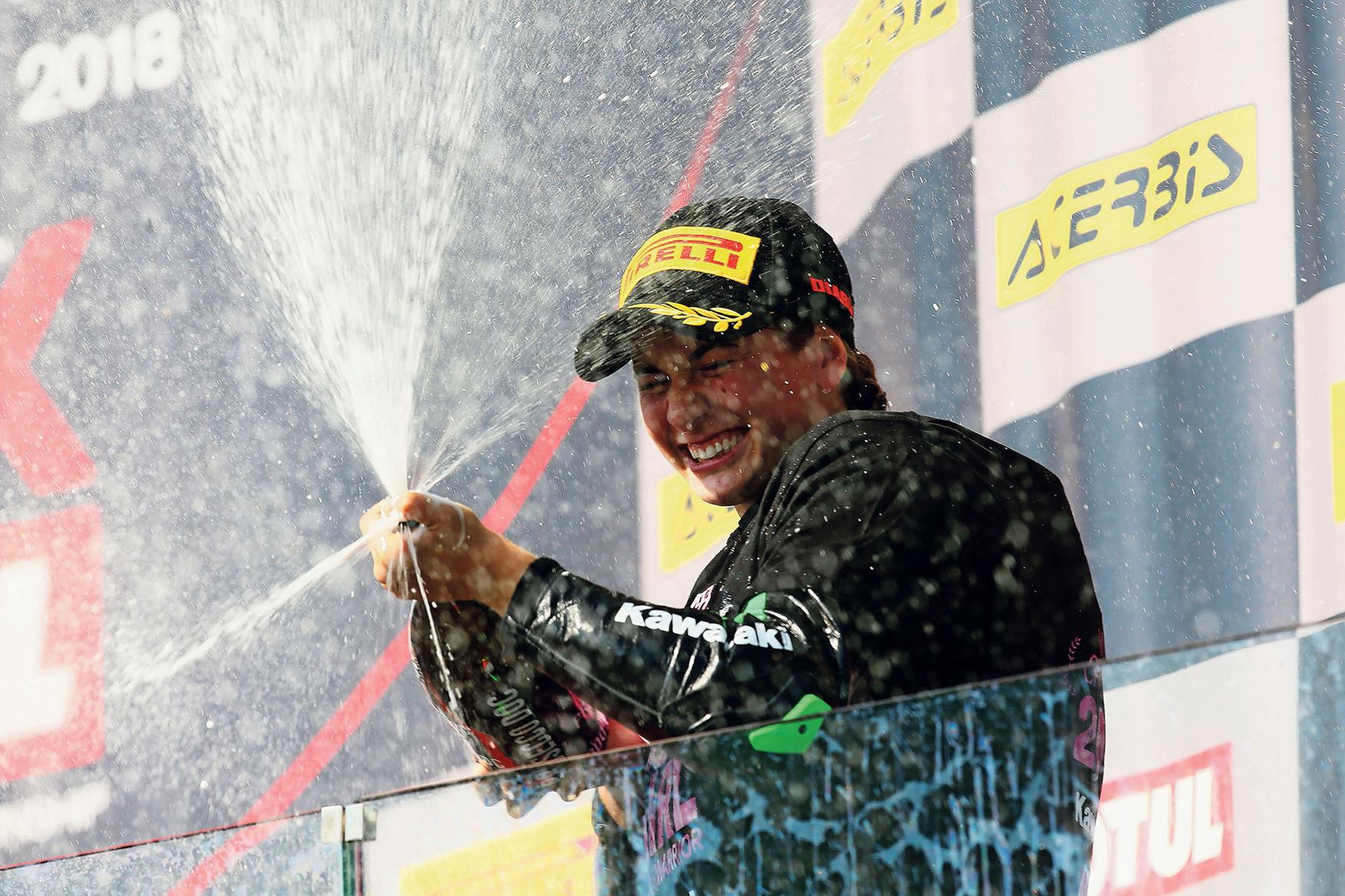 Ana Carrasco becomes first female world champion Ana Carrasco becomes first female world champion