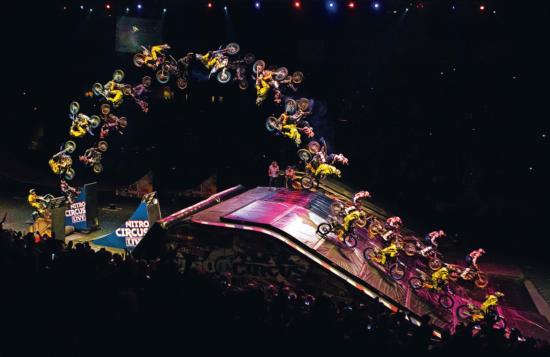 Travis Pastrana nails a double backflip Travis Pastrana nails a double backflip