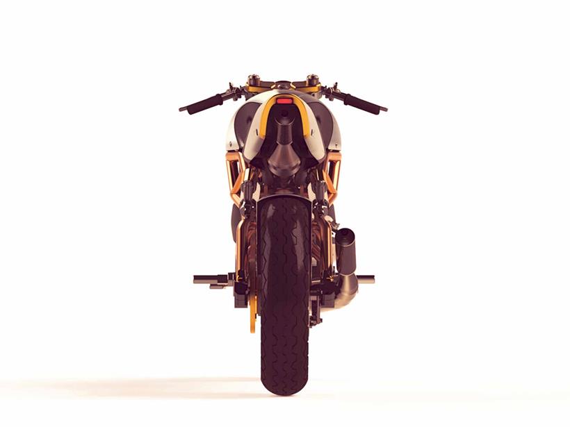 The bike has been created by a former CCM designer