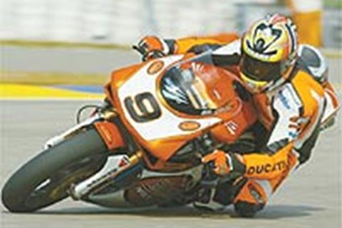 Walker tops first qualifying at a very wet Sugo