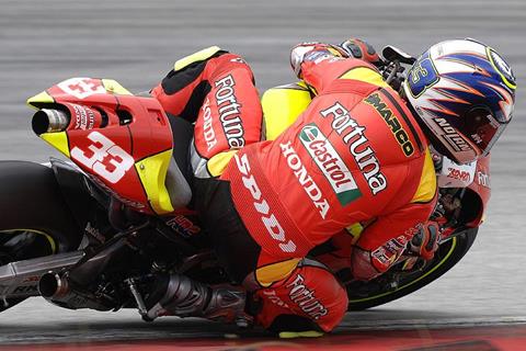 Melandri tops 1st day