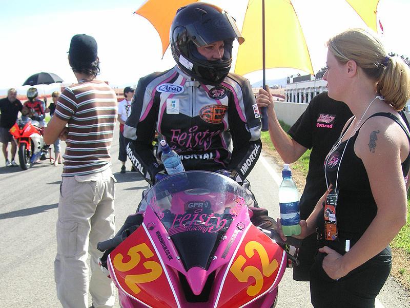 Feisty lady races Europe | MCN