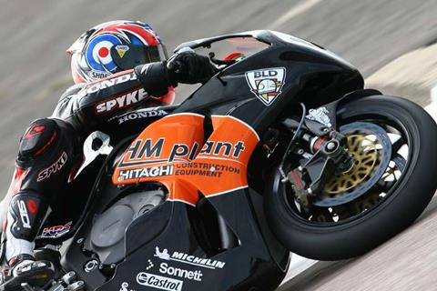Harris storms to pole