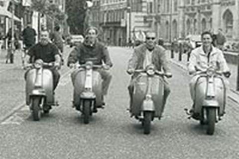 John O’Groats to Land’s End… by classic scooter